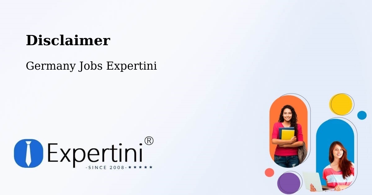 Disclaimer – Berkheim - Germany Jobs Expertini